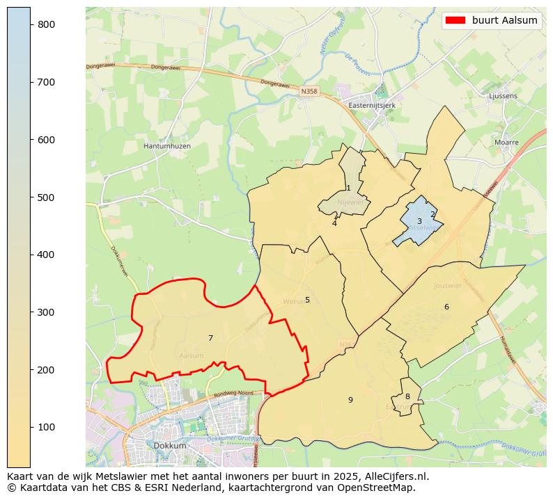 Afbeelding van de buurt Aalsum op de kaart.