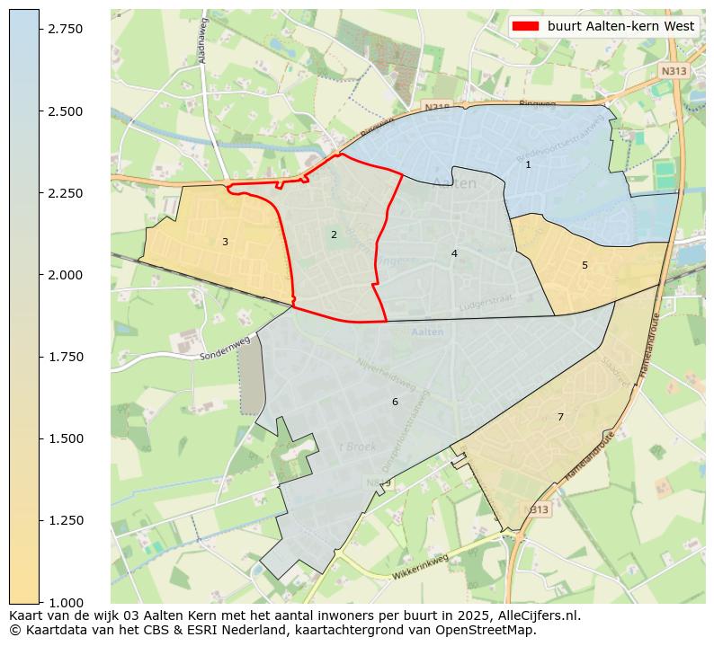 Afbeelding van de buurt Aalten-kern West op de kaart.