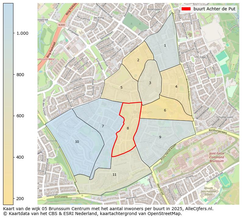 Afbeelding van de buurt Achter de Put op de kaart.