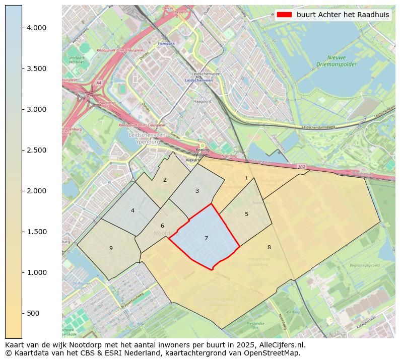 Afbeelding van de buurt Achter het Raadhuis op de kaart.