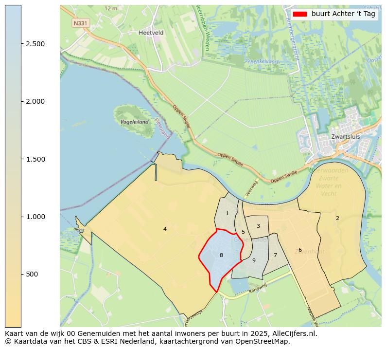Afbeelding van de buurt Achter ’t Tag op de kaart.