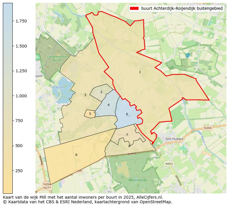 Afbeelding van de buurt Achterdijk-Roijendijk buitengebied op de kaart.