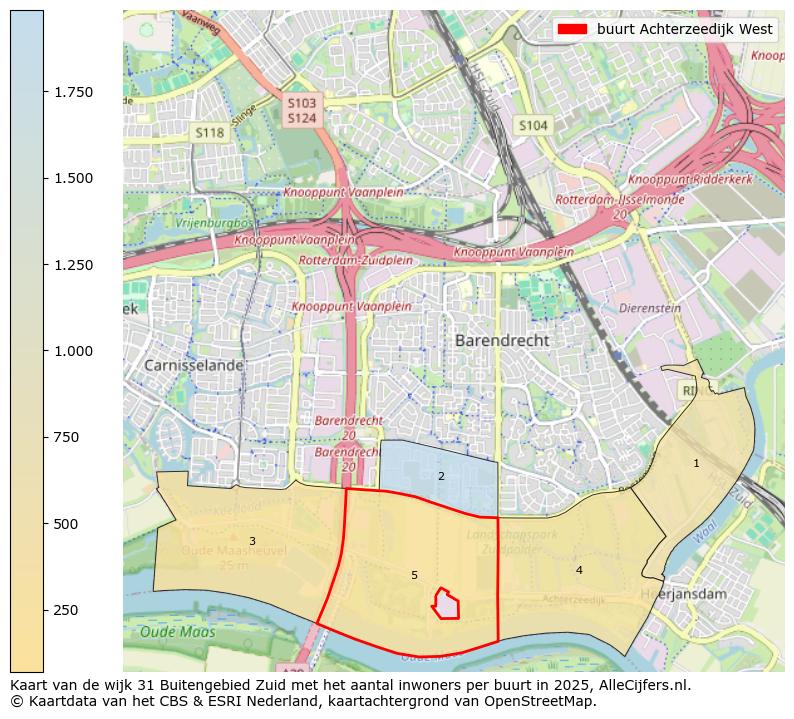 Afbeelding van de buurt Achterzeedijk West op de kaart.