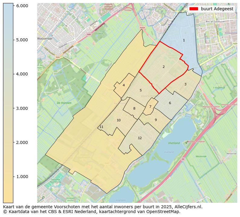 Afbeelding van de buurt Adegeest op de kaart.