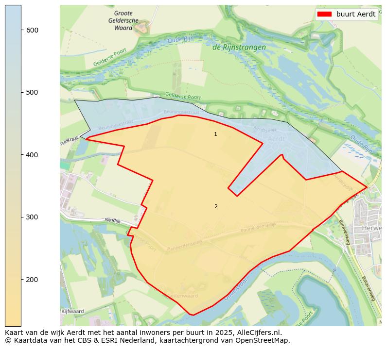 Afbeelding van de buurt Aerdt op de kaart.