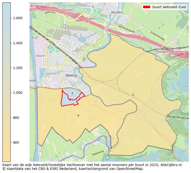 Afbeelding van de buurt Aetsveld-Zuid op de kaart.