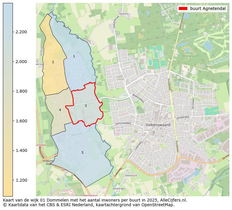 Afbeelding van de buurt Agnetendal op de kaart.