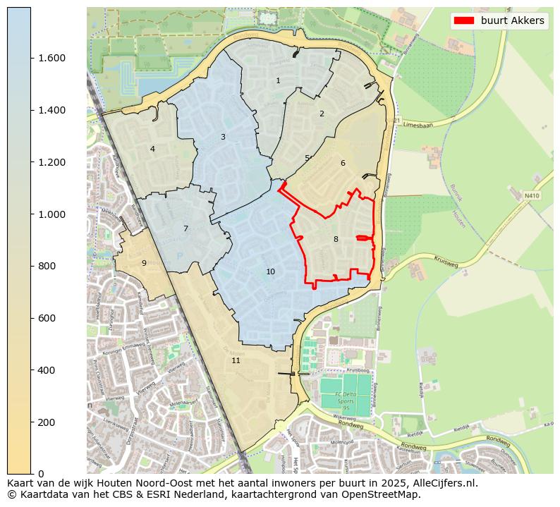 Afbeelding van de buurt Akkers op de kaart.