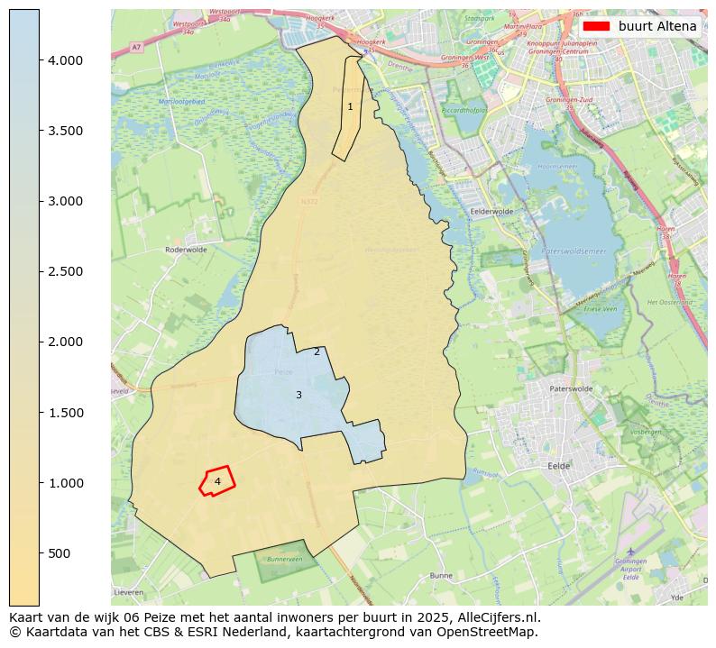 Afbeelding van de buurt Altena op de kaart.