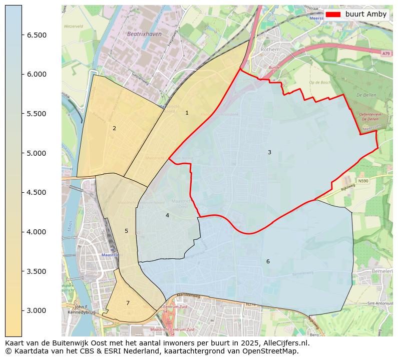 Afbeelding van de buurt Amby op de kaart.