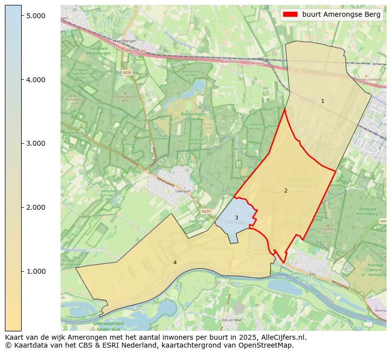 Afbeelding van de buurt Amerongse Berg op de kaart.