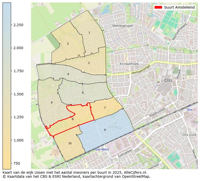 Afbeelding van de buurt Amsteleind op de kaart.