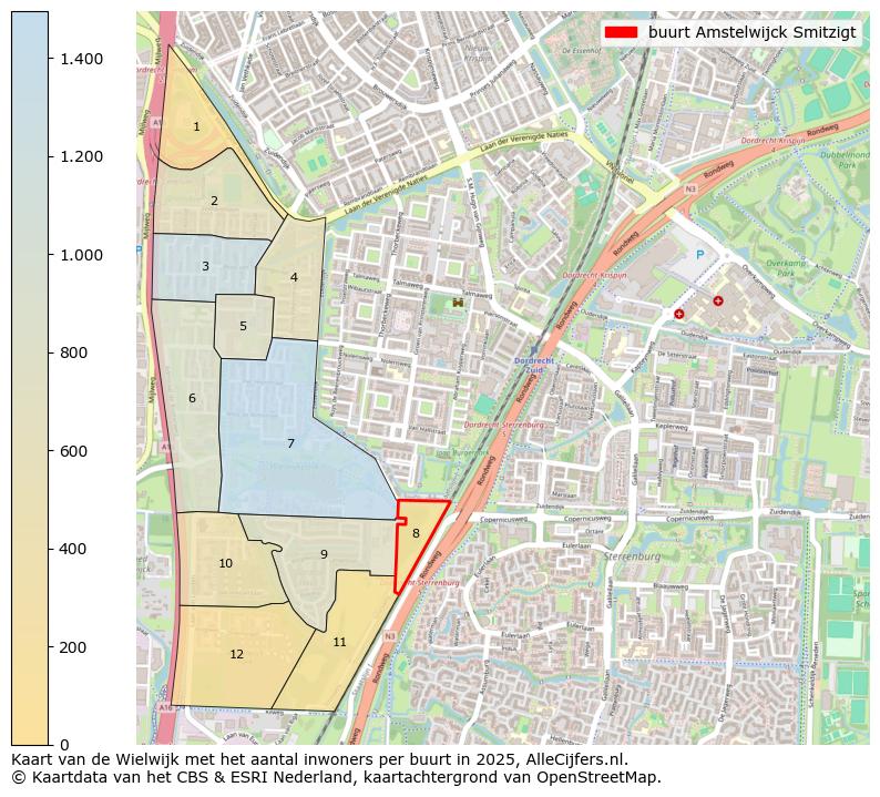 Afbeelding van de buurt Amstelwijck Smitzigt op de kaart.