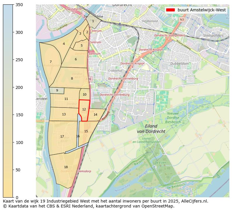 Afbeelding van de buurt Amstelwijck-West op de kaart.