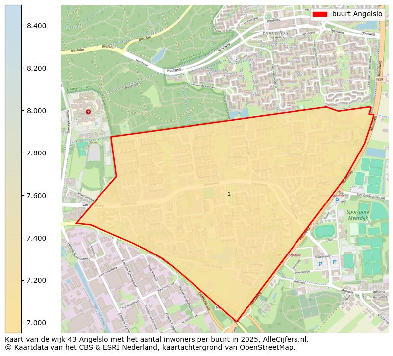 Afbeelding van de buurt Angelslo op de kaart.