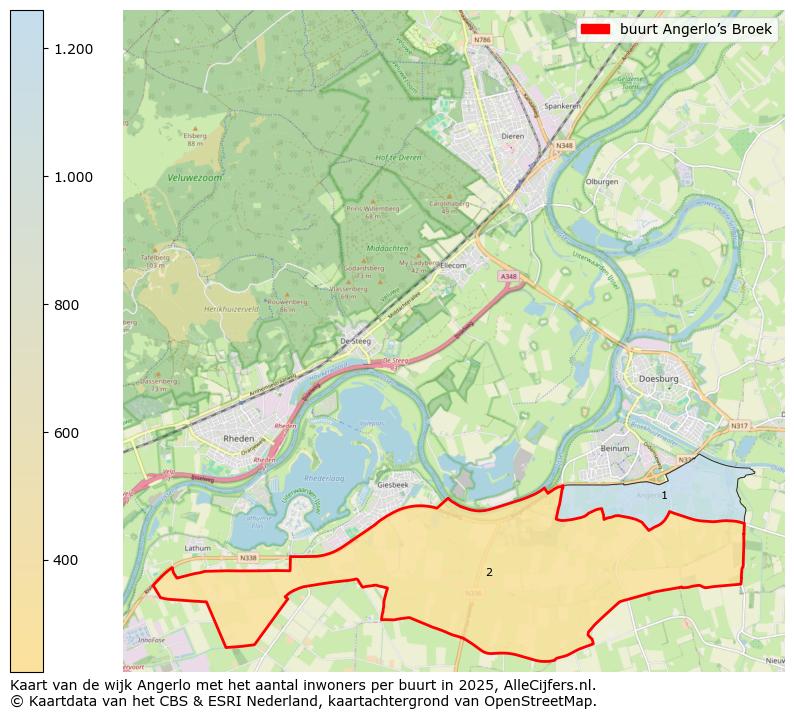 Afbeelding van de buurt Angerlo’s Broek op de kaart.