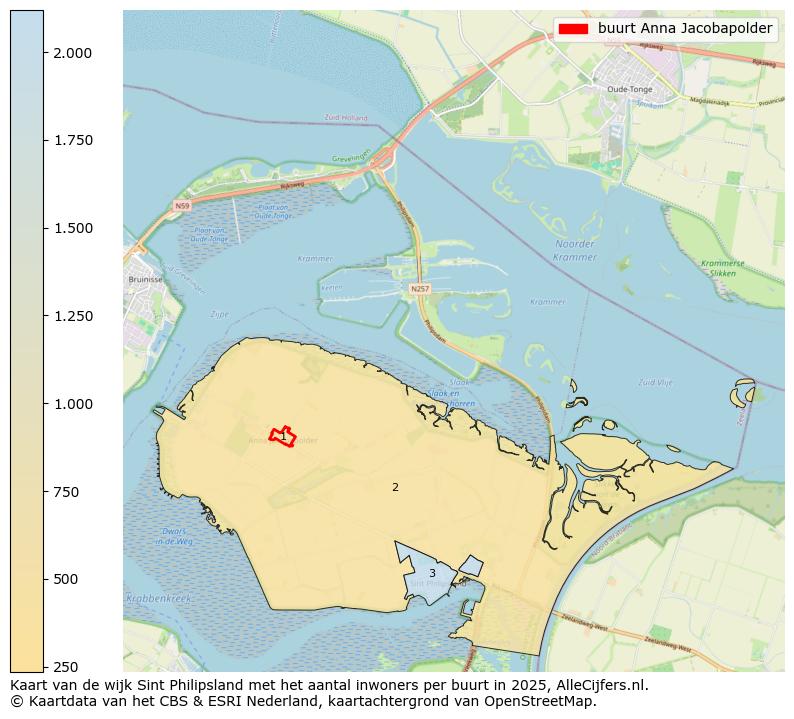 Afbeelding van de buurt Anna Jacobapolder op de kaart.