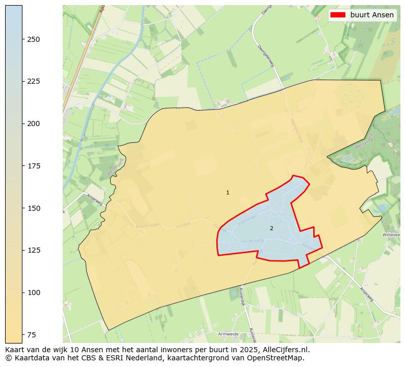 Afbeelding van de buurt Ansen op de kaart.