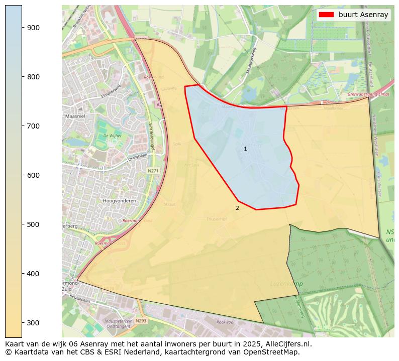 Afbeelding van de buurt Asenray op de kaart.