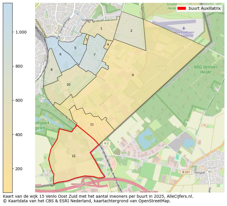 Afbeelding van de buurt Auxillatrix op de kaart.