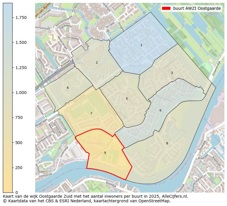 Afbeelding van de buurt AWZI Oostgaarde op de kaart.