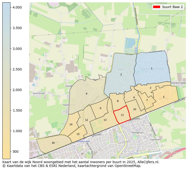 Afbeelding van de buurt Baai 2 op de kaart.