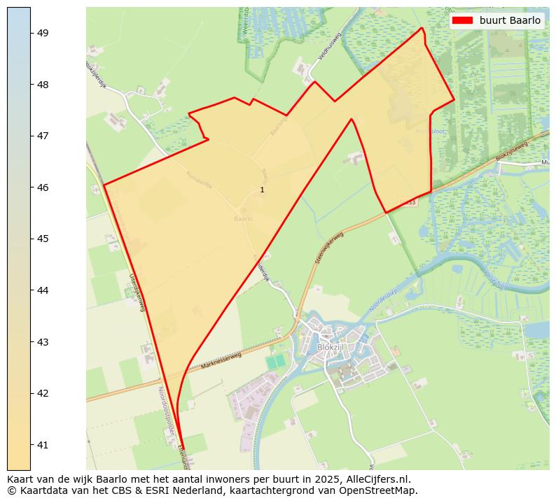 Afbeelding van de buurt Baarlo op de kaart.