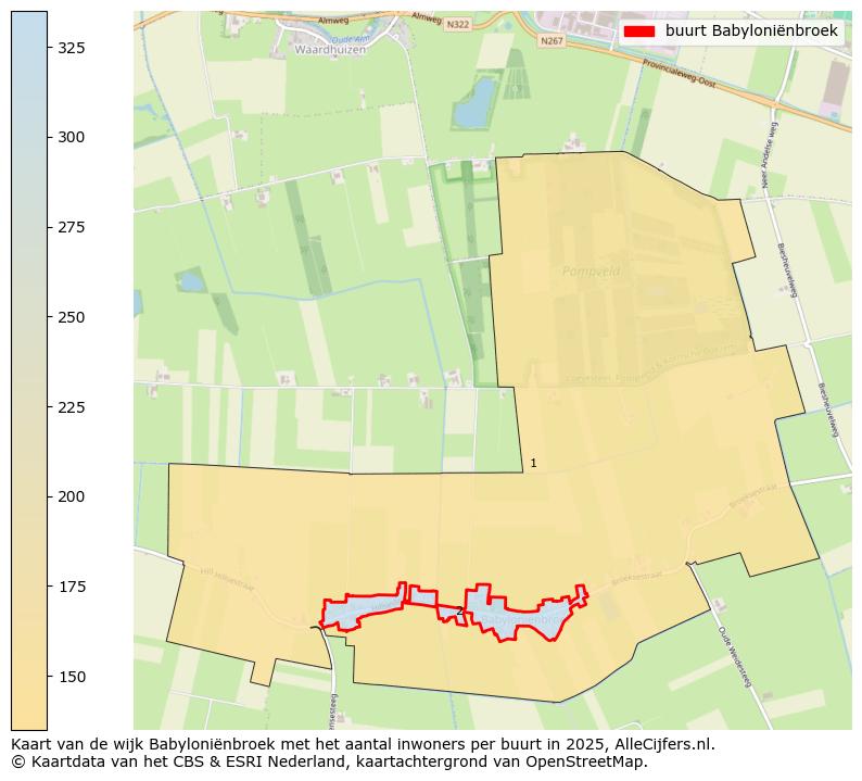 Afbeelding van de buurt Babyloniënbroek op de kaart.