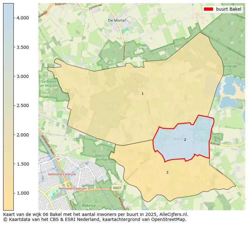 Afbeelding van de buurt Bakel op de kaart.
