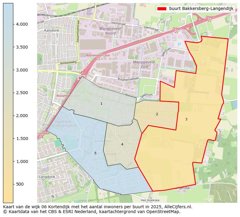 Afbeelding van de buurt Bakkersberg-Langendijk op de kaart.