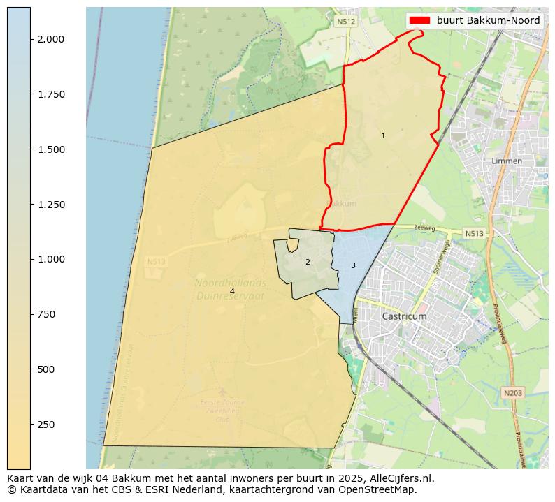 Afbeelding van de buurt Bakkum-Noord op de kaart.