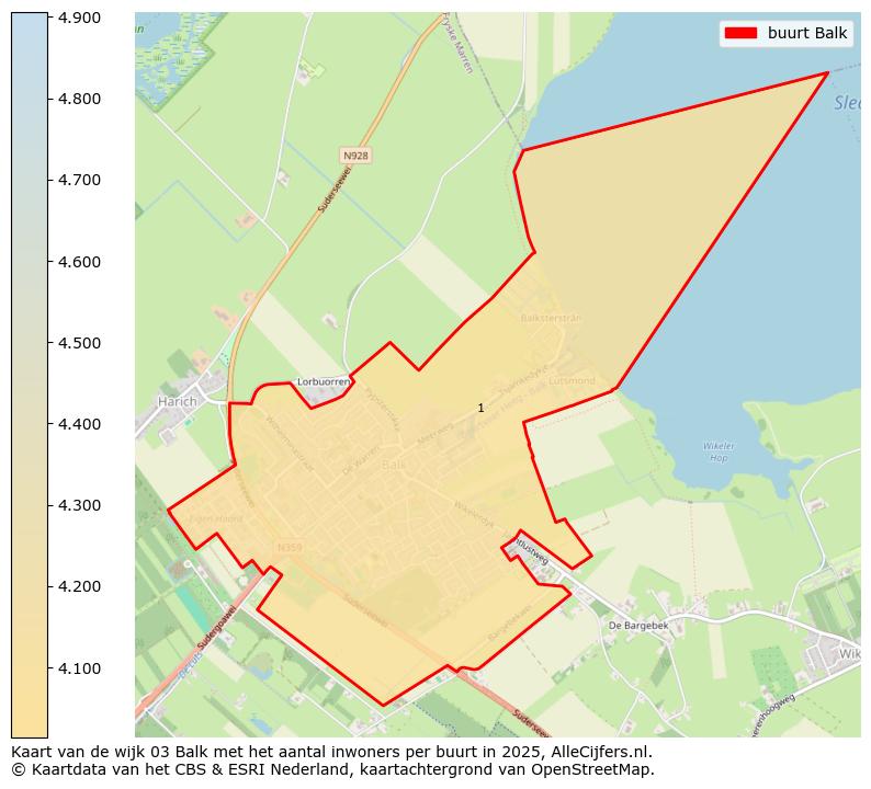 Afbeelding van de buurt Balk op de kaart.