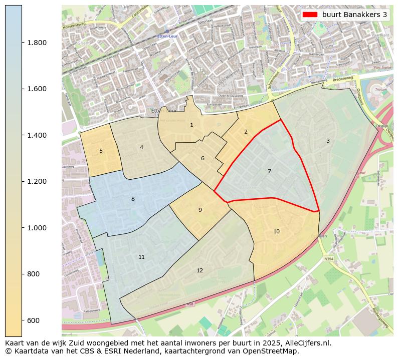 Afbeelding van de buurt Banakkers 3 op de kaart.