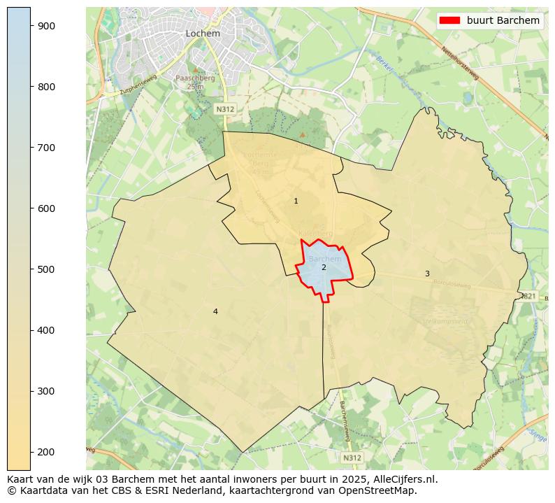 Afbeelding van de buurt Barchem op de kaart.