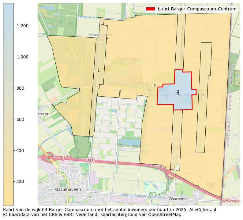 Afbeelding van de buurt Barger-Compascuum-Centrum op de kaart.