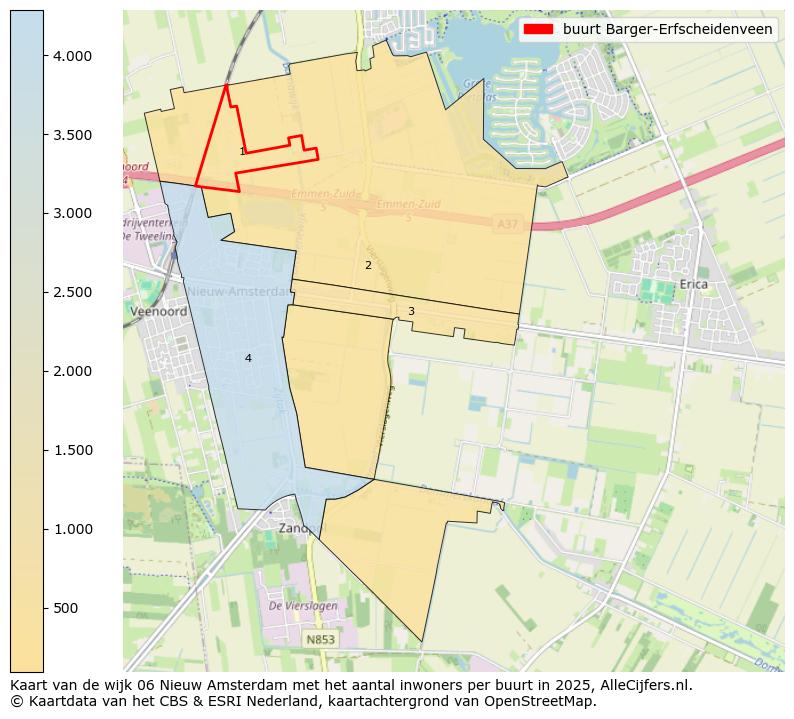 Afbeelding van de buurt Barger-Erfscheidenveen op de kaart.