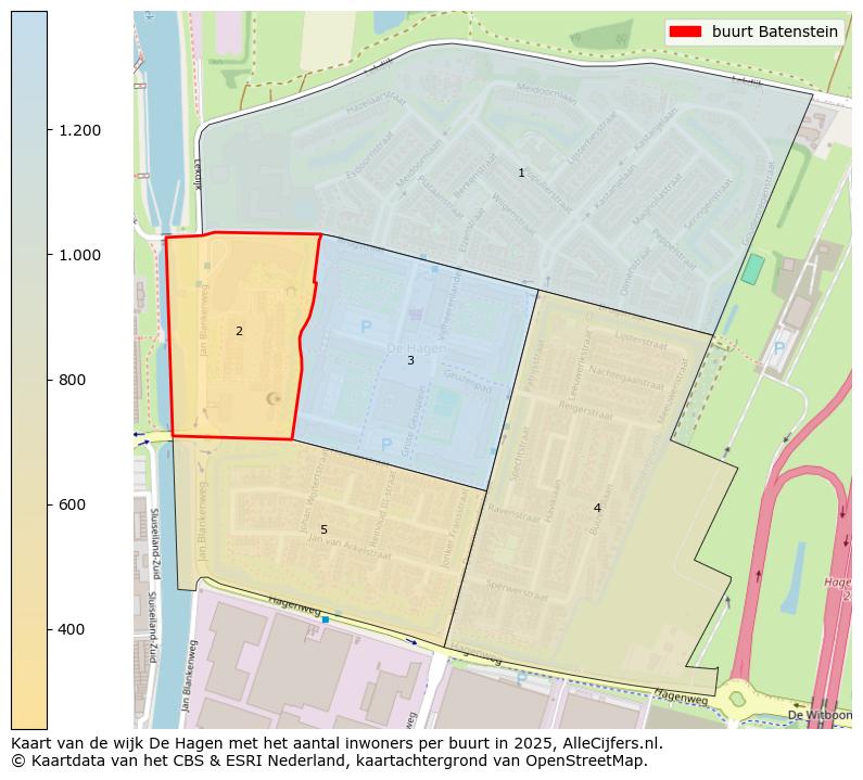 Afbeelding van de buurt Batenstein op de kaart.