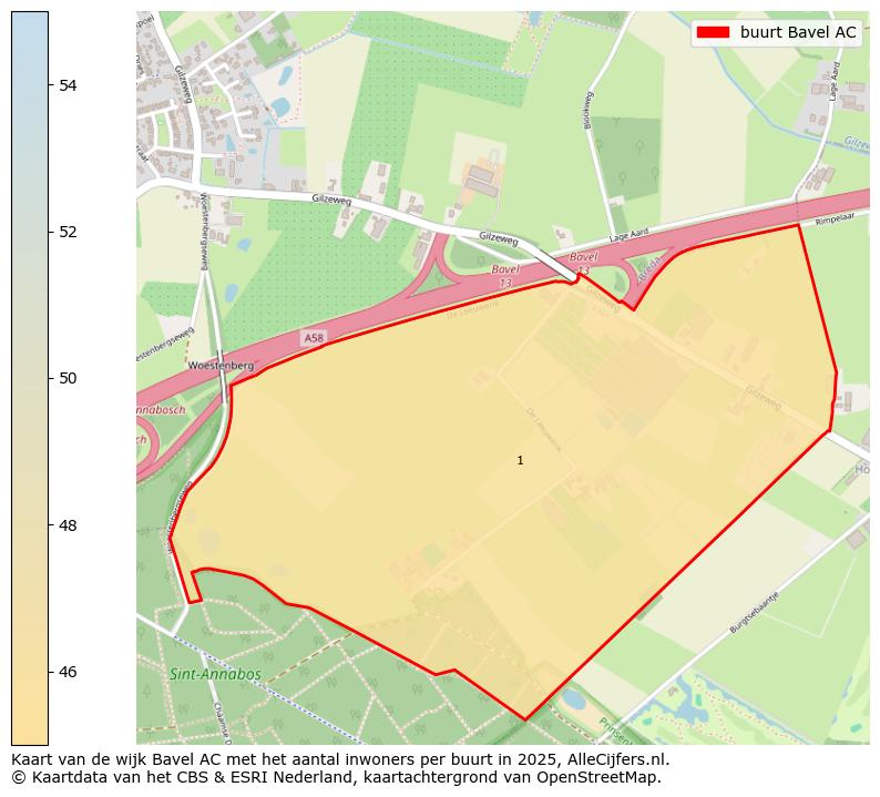 Afbeelding van de buurt Bavel AC op de kaart.