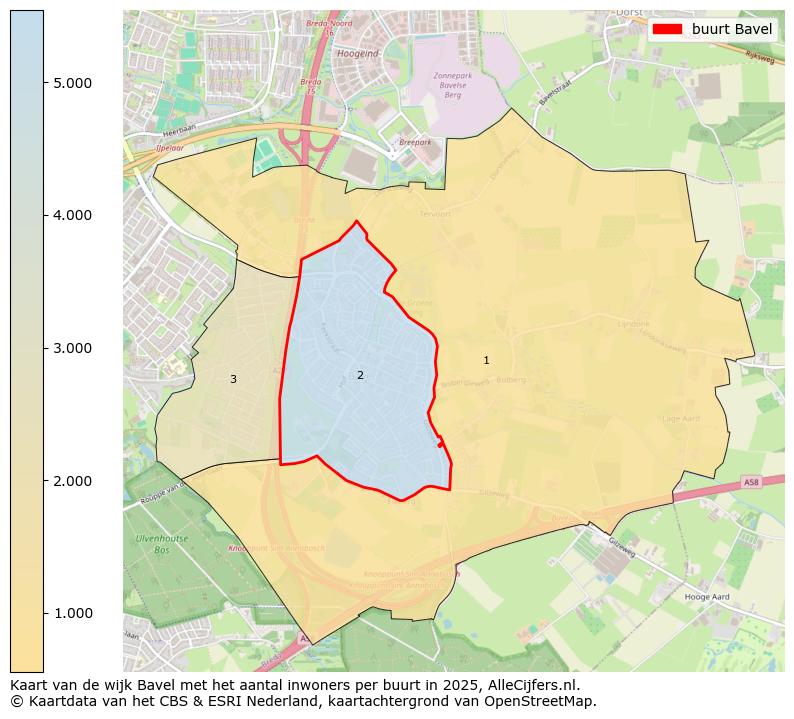 Afbeelding van de buurt Bavel op de kaart.