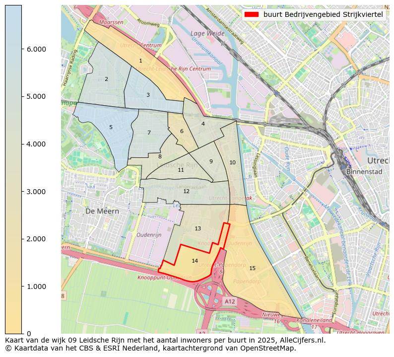 Afbeelding van de buurt Bedrijvengebied Strijkviertel op de kaart.