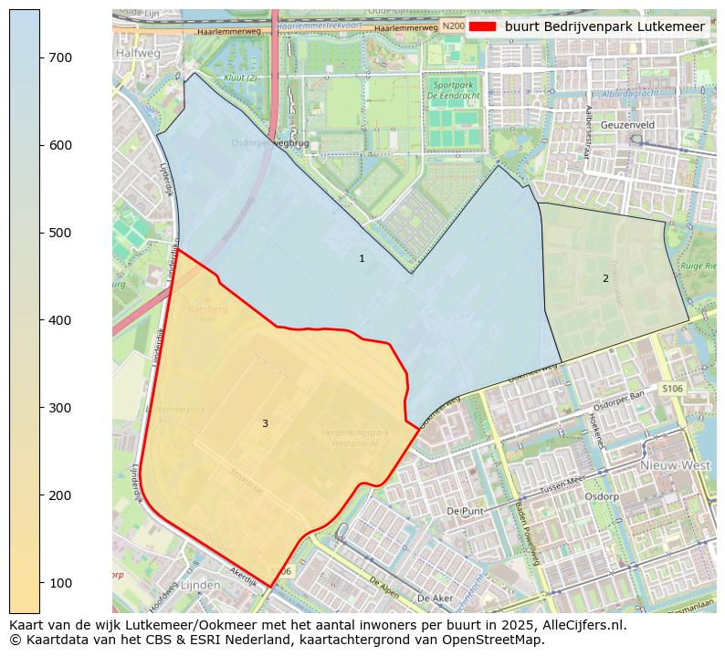 Afbeelding van de buurt Bedrijvenpark Lutkemeer op de kaart.