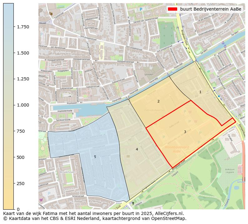 Afbeelding van de buurt Bedrijventerrein AaBe op de kaart.