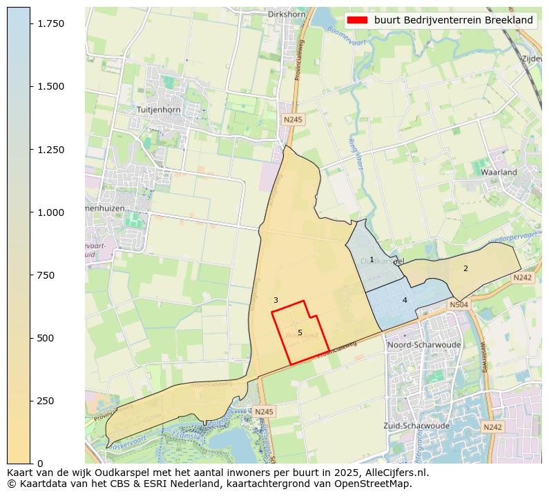 Afbeelding van de buurt Bedrijventerrein Breekland op de kaart.