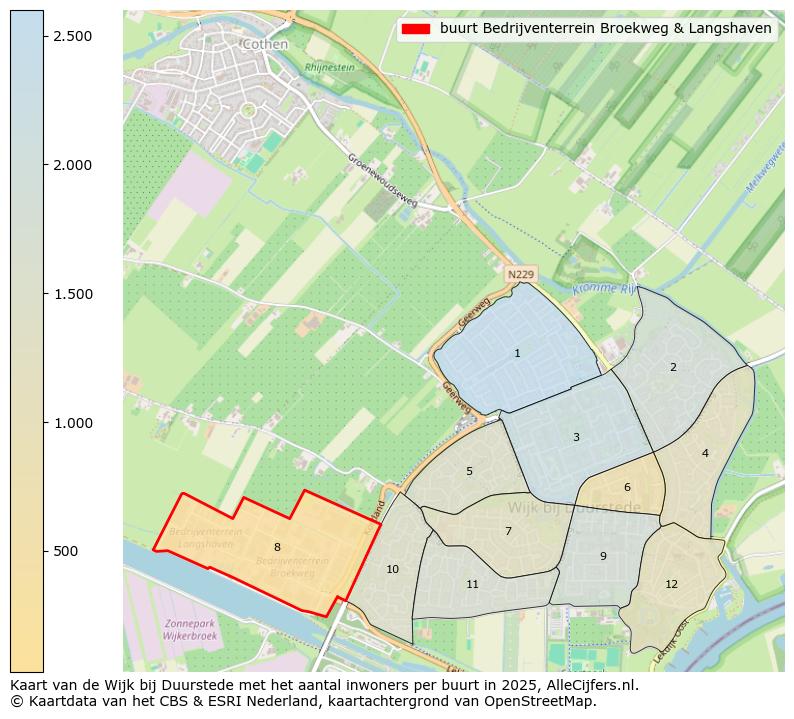 Afbeelding van de buurt Bedrijventerrein Broekweg & Langshaven op de kaart.
