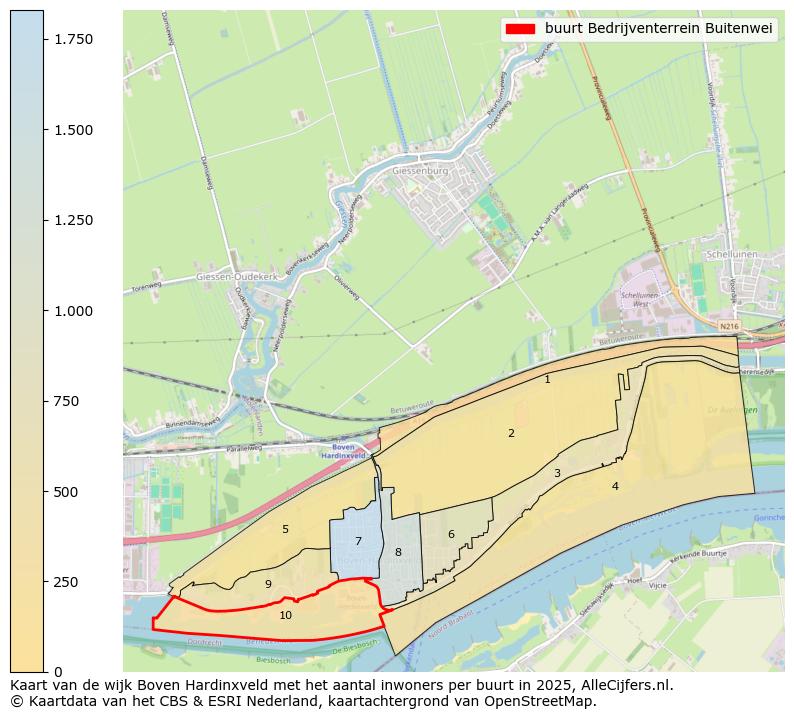 Afbeelding van de buurt Bedrijventerrein Buitenwei op de kaart.