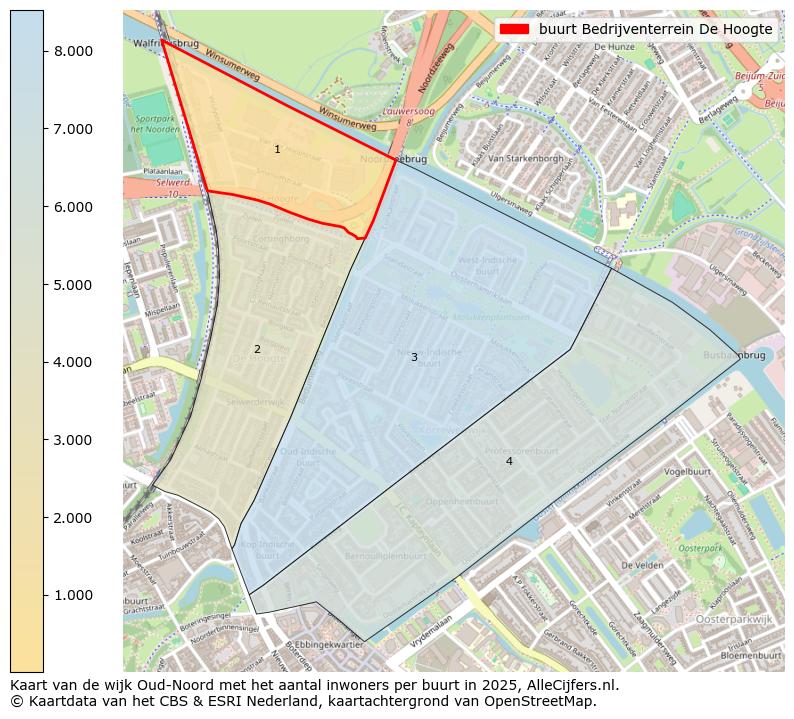 Afbeelding van de buurt Bedrijventerrein De Hoogte op de kaart.