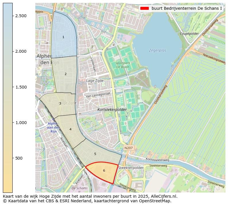 Afbeelding van de buurt Bedrijventerrein De Schans I op de kaart.