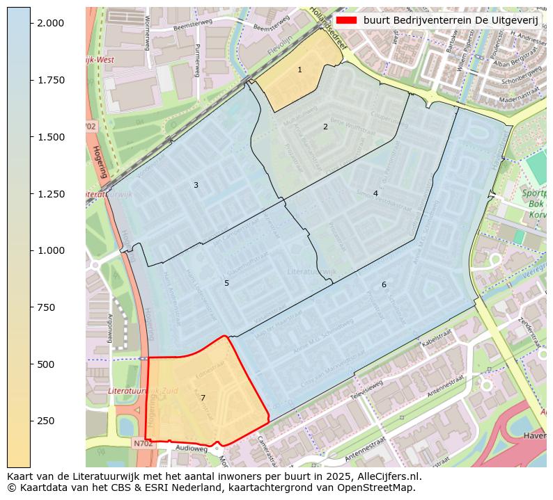 Afbeelding van de buurt Bedrijventerrein De Uitgeverij op de kaart.