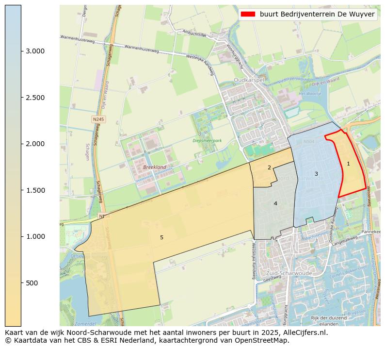 Afbeelding van de buurt Bedrijventerrein De Wuyver op de kaart.
