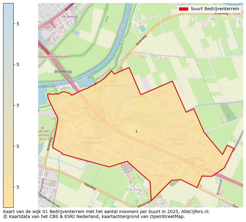 Afbeelding van de buurt Bedrijventerrein op de kaart.